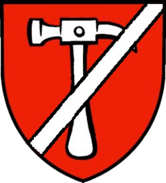 (Wappen Rothammer, mit Bastardfaden)