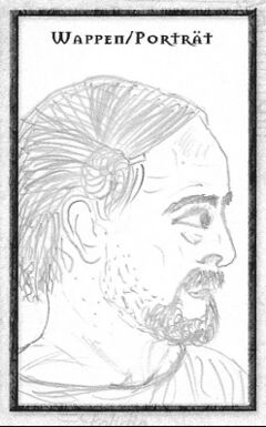 Portrait des Leuthwin Eisenblatt, Edler von Hohwiesen