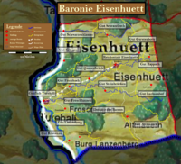 Karte Baronie Eisenhuett