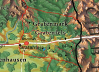 Karte Edlengüter Grafenmark Gratenfels