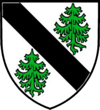Wappen des Junkergutes Finsterklamm, Künstler: S. Arenas